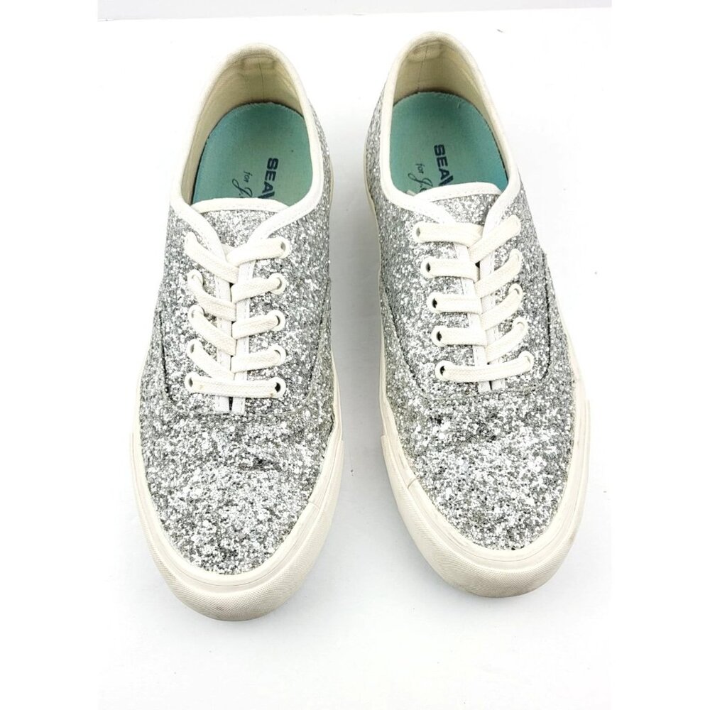 SEAVEES Women's Baja Lace Up Platform Sneaker - Size 9 - Picture 3 of 8